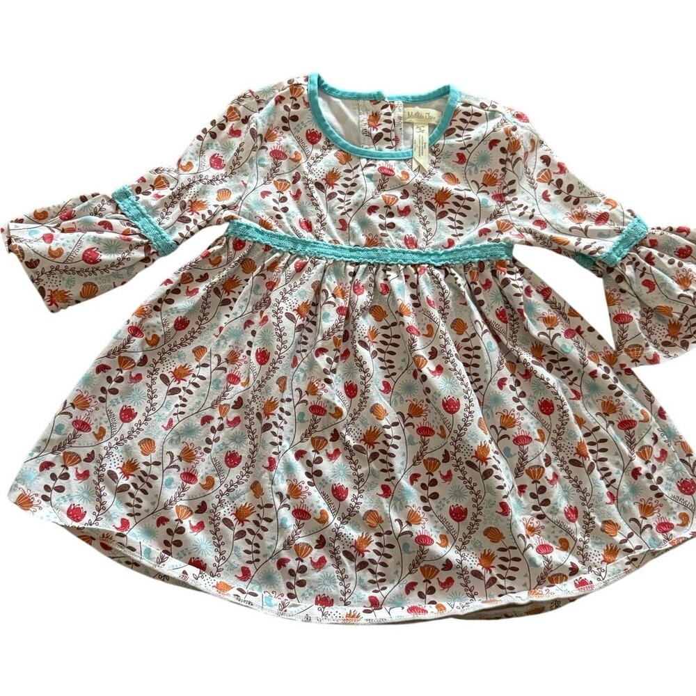 Kids Matilda Jane Morning Sun Peasant Top Bell Sleeve Tunic Size 6